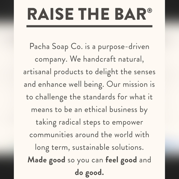 💚5/$25 New PAcHA Spiced Pomegranate Bar Soap Handcrafted Artisan Luxury Soap - Picture 2 of 2